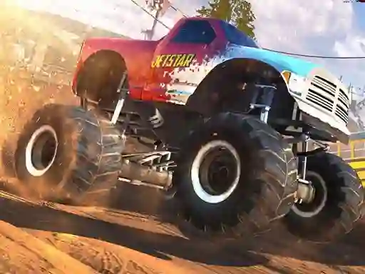Игра Monster Truck Supra Race онлайн