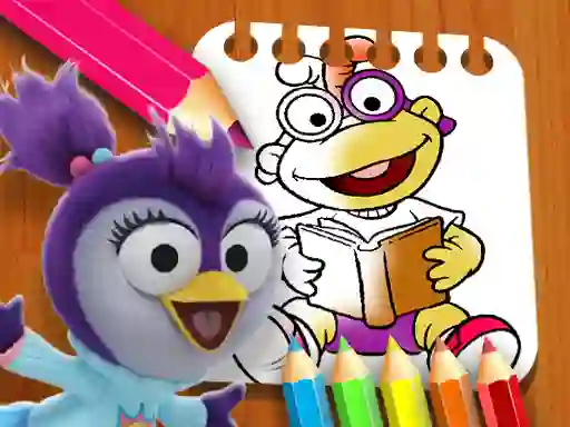 Игра Muppet Babies Coloring Book онлайн