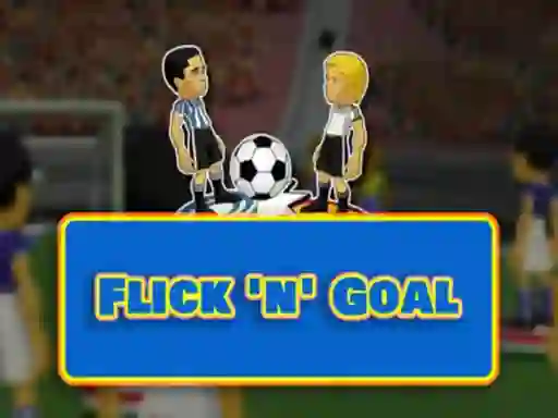 Игра Flick 'n' Goal онлайн