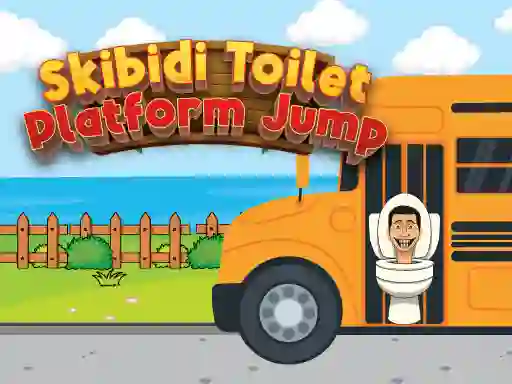 Игра Skibidi Toilet Platform Jump онлайн