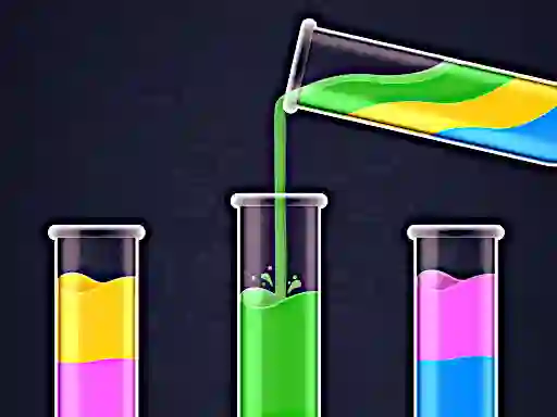 Игра Water Sort Color Puzzle онлайн