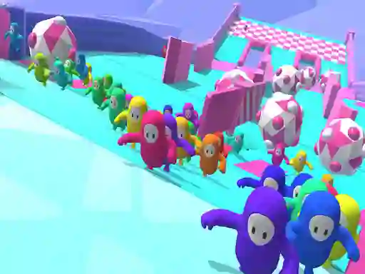 Игра fall guys oi онлайн