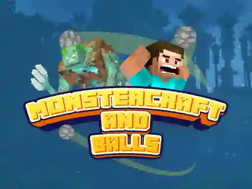 Игра Monstercraft and Balls онлайн