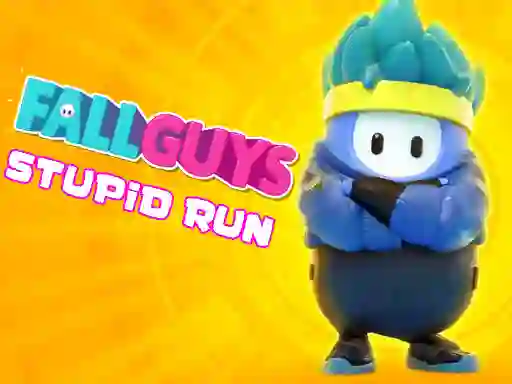 Игра Fall Guys Stupid Run онлайн