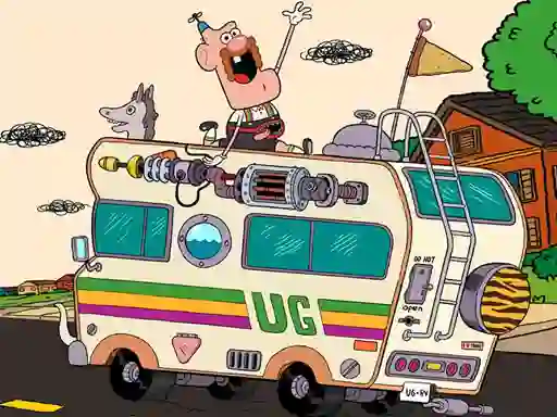 Игра Uncle Grandpa Hidden онлайн