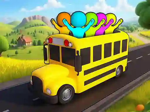 Игра Bus Match: Color Parking Jam онлайн