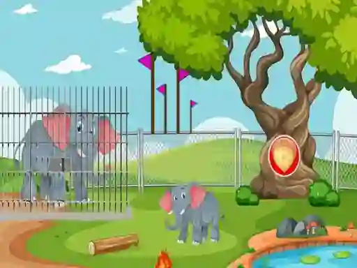 Игра Rescue The Elephant Calf 2 онлайн