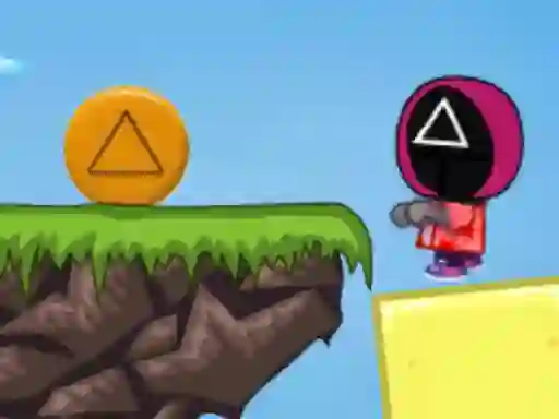 Игра Squid Gamer Collect Candy 2D онлайн