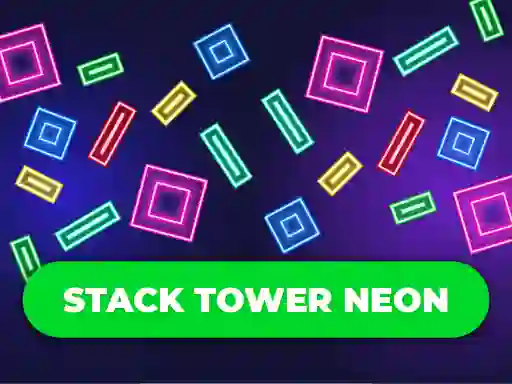 Игра Stack Tower Neon: Keep Blocks Balance онлайн