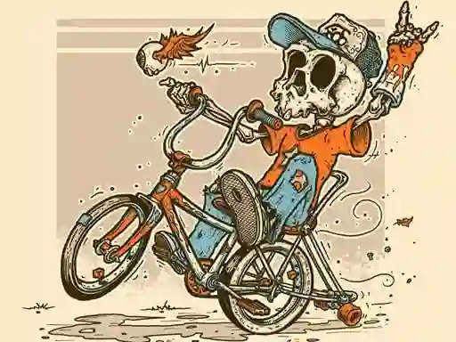 Игра Halloween Bike Ride онлайн