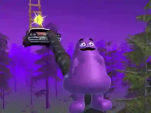 Игра Grimace Only Up! онлайн