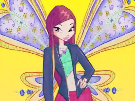 Игра Winx Roxy Dressup онлайн