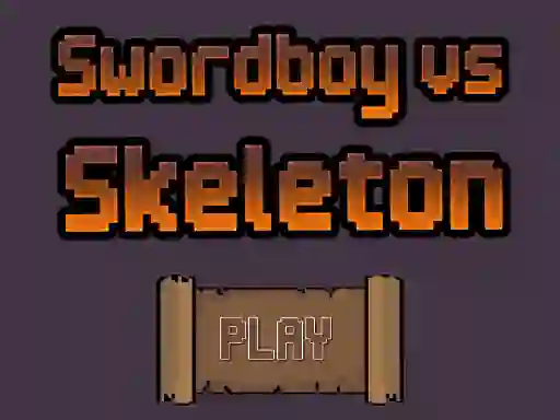 Игра Swordboy Vs Skeleton онлайн