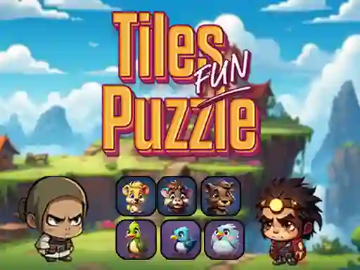 Игра Tiles Puzzle Fun онлайн
