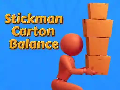 Игра StickMan Cartoon Balance онлайн