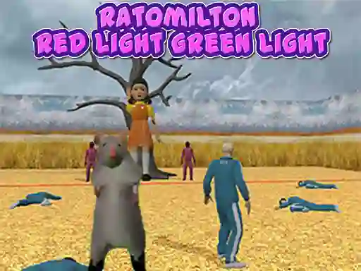 Игра Ratomilton Red Light Green Light онлайн