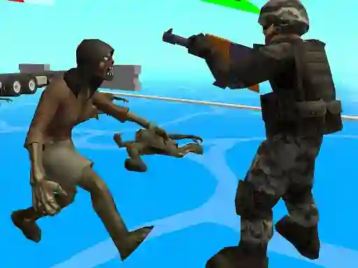 Игра Zombie Wars TopDown Survival онлайн