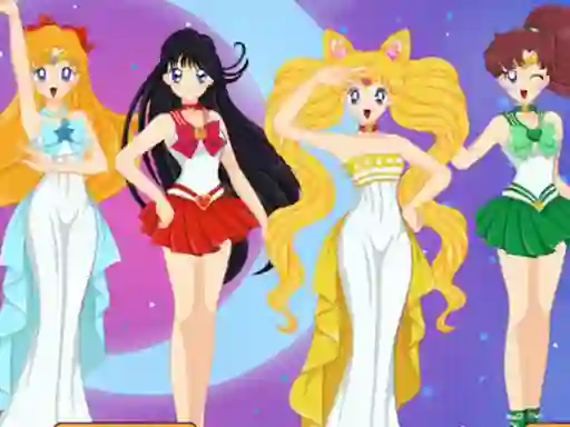 Игра Sailor Moon Character Creator онлайн