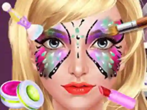 Игра Face Paint Salon онлайн