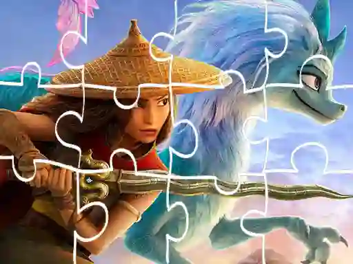Игра Raya And The Last Dragon Jigsaw онлайн