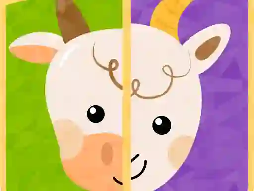 Игра Baby Games Animal Puzzle for Kids онлайн