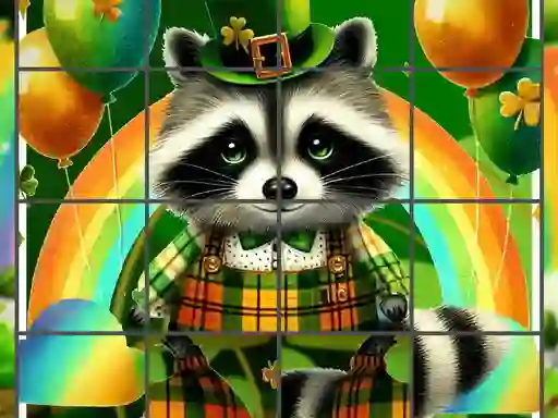 Игра St Patricks Happy Animals онлайн