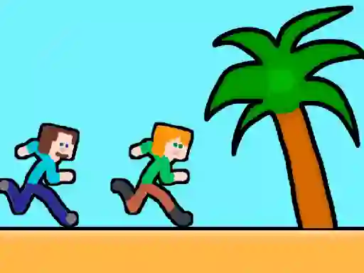 Игра Steveman and Alexwoman 2 summer онлайн