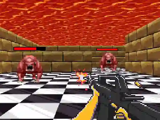 Игра Retro FPS Escape онлайн
