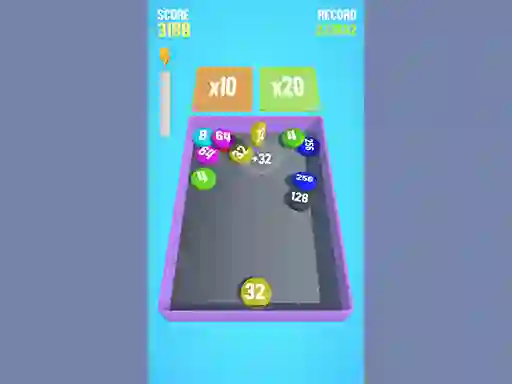 Игра Draughts 2048 онлайн
