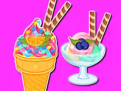 Игра Cooking Ice Cream And Gelato онлайн