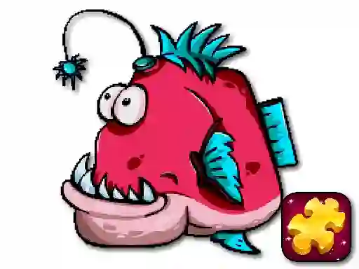 Игра Cute Piranha Jigsaw Puzzles онлайн