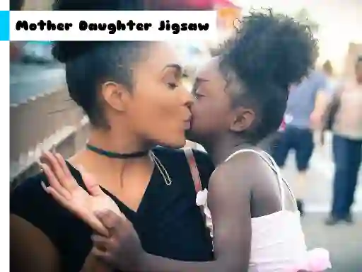 Игра Mother Daughter Jigsaw онлайн