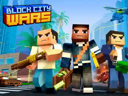 Игра Block City Wars онлайн