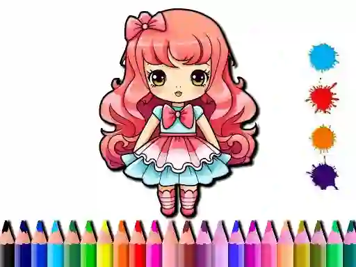 Игра Chibi Doll Art Magic онлайн