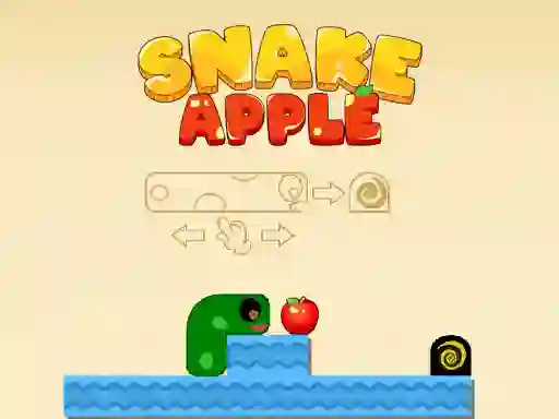 Игра Snake Apple онлайн