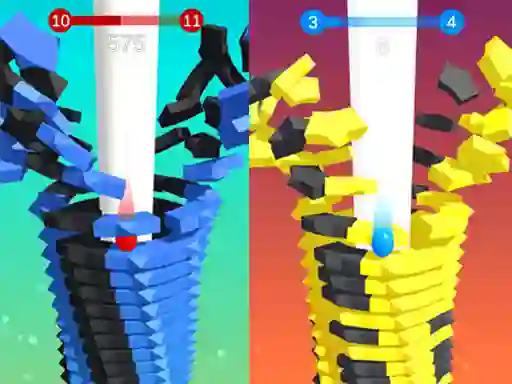 Игра Stack Bounce 3D онлайн