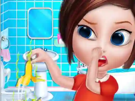 Игра Sweet Home Clean Up онлайн