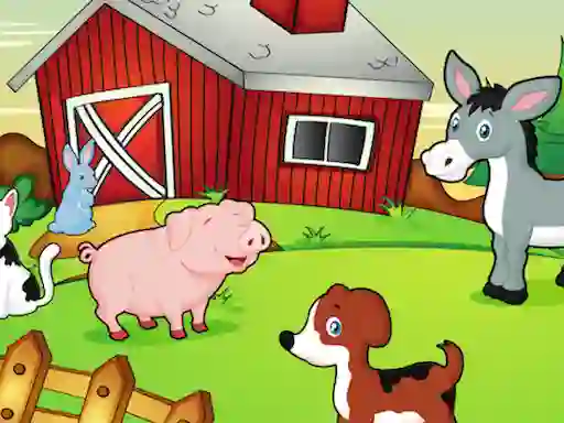 Игра Happy Farm For Kids онлайн