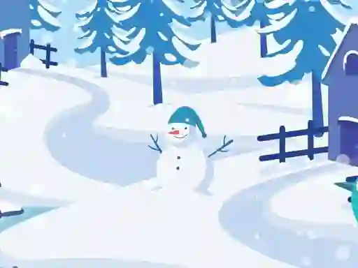 Игра Happy Snowman Hidden онлайн