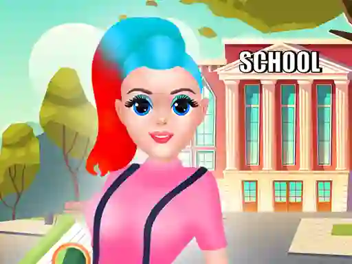 Игра First Day of School онлайн