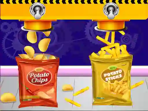 Игра Potato Chips making онлайн