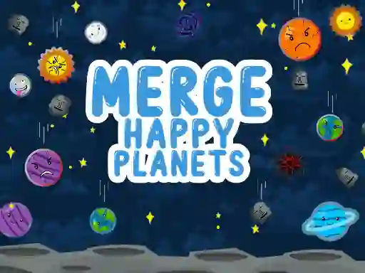 Игра Merge Happy Planets онлайн