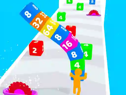 Игра Cube Stack 2048 онлайн