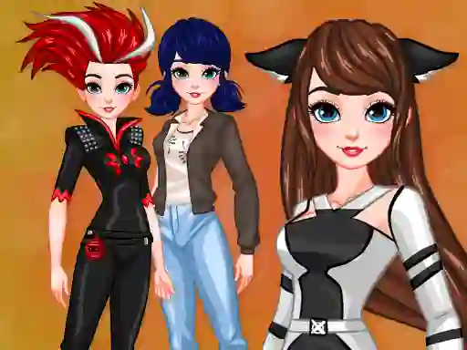 Игра Dotted Girl New Era онлайн
