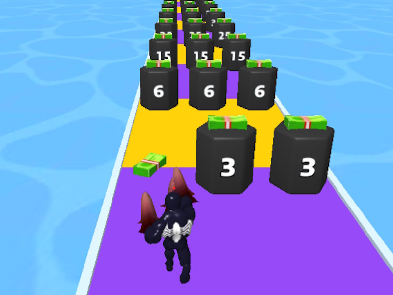 Игра Вемон бежит 3D онлайн