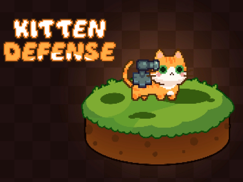 Игра Защита котят онлайн