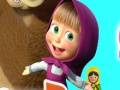 Игра Маша и медведь декорируют комнату онлайн