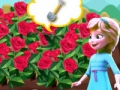 Игра Холодное сердце: Эльза выращивает розы онлайн