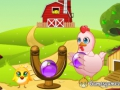 Игра Пузыри и цыплята онлайн