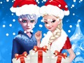 Игра Рождественский подарок для Эльзы онлайн